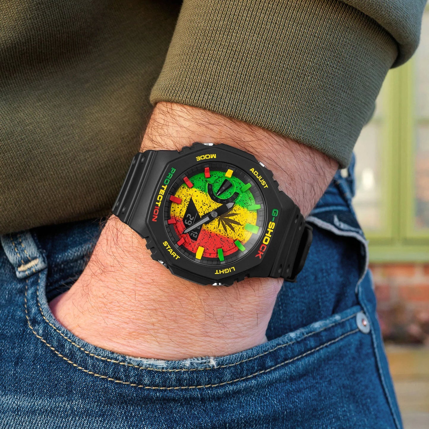 Casio G-Shock | 420 Mary Jane | Custom CasiOak
