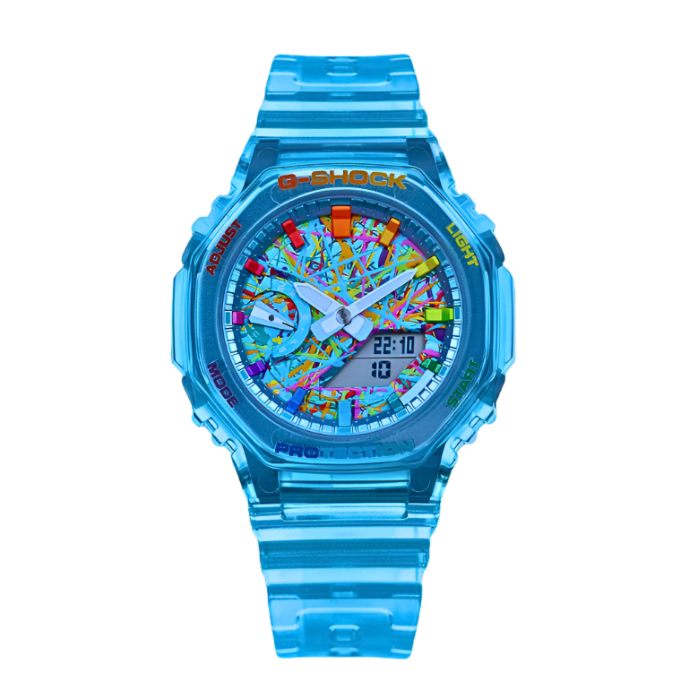 Casio G-Shock | Azure Swirl | Custom CasiOak