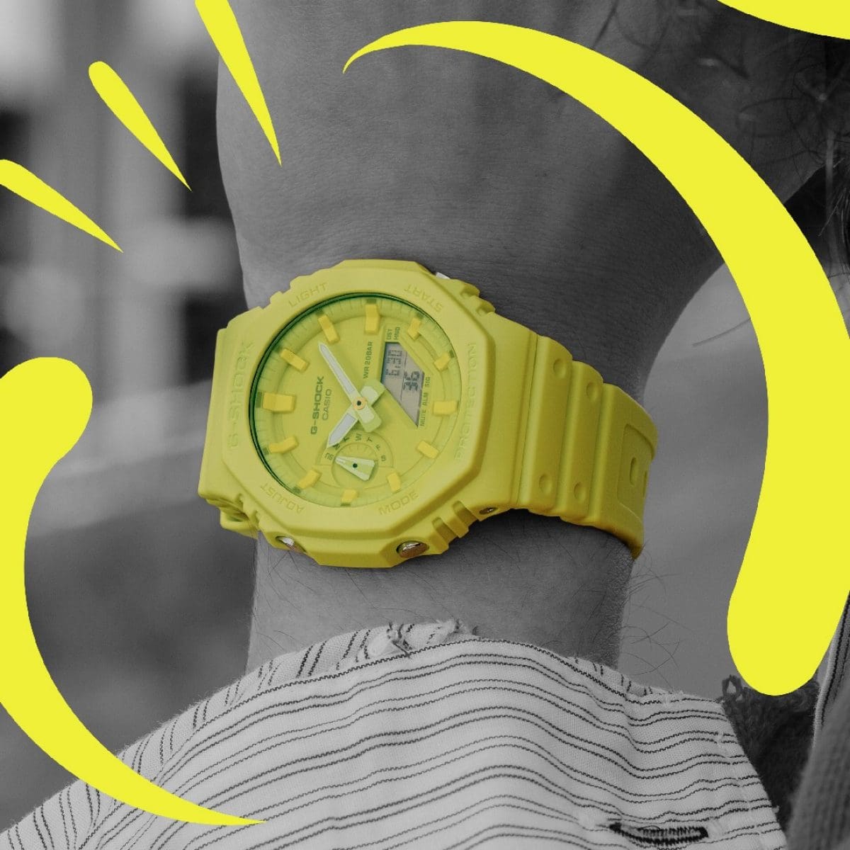 G-Shock GA-2100-9A9 Watch