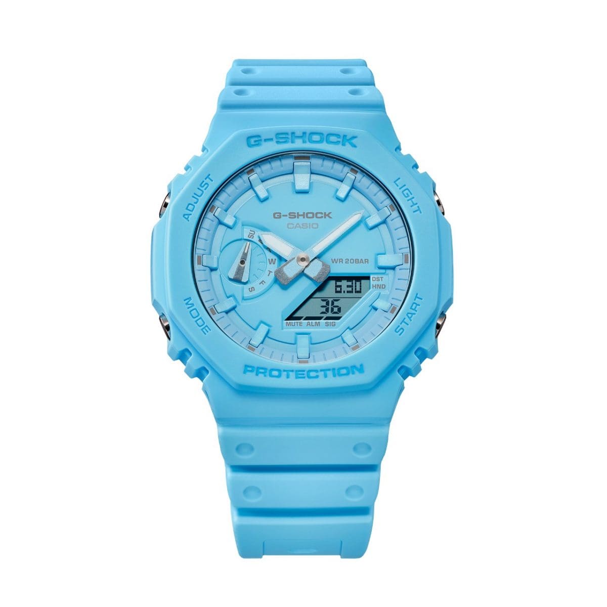 GA-2100-2A2 | G-SHOCK ANALOG-DIGITAL Blue, Light blue