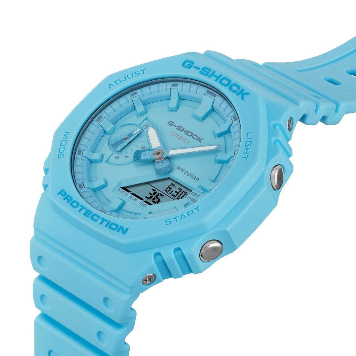 GA-2100-2A2 | G-SHOCK ANALOG-DIGITAL Blue, Light blue