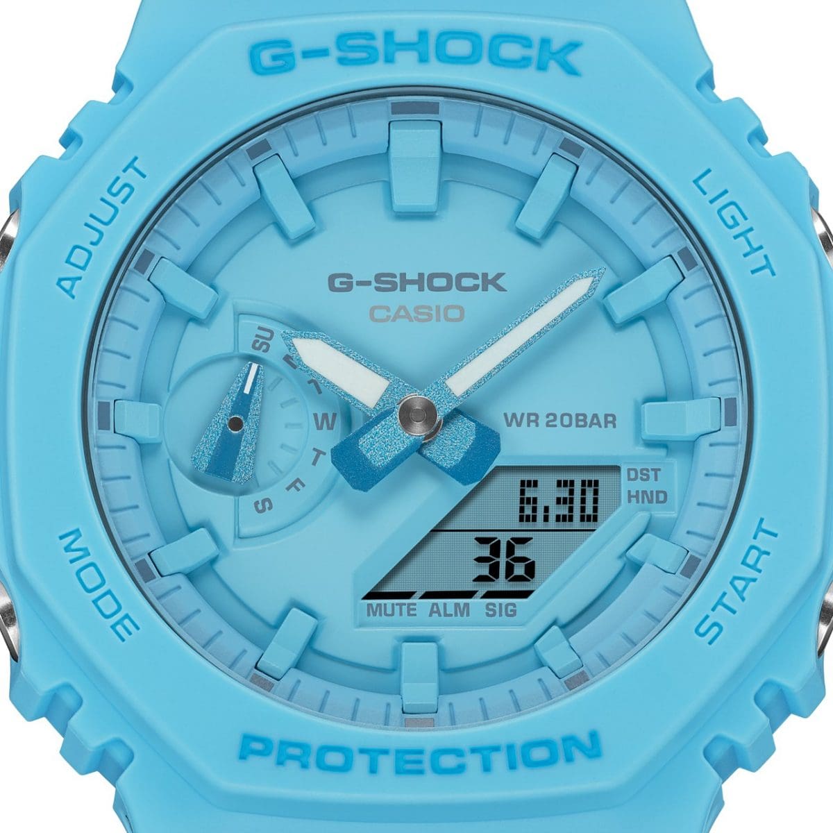 GA-2100-2A2 | G-SHOCK ANALOG-DIGITAL Blue, Light blue
