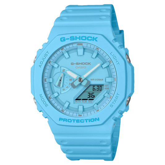 GA-2100-2A2 | G-SHOCK ANALOG-DIGITAL Blue, Light blue