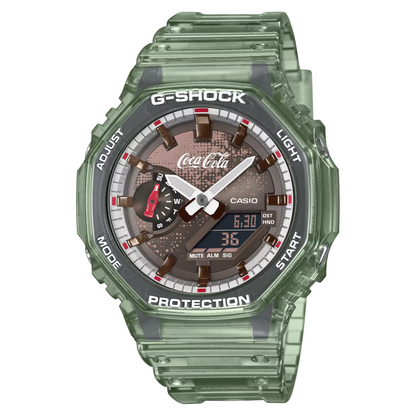 Casio G-Shock | GA‑2100CC‑3A | Coca‑Cola Green Edition