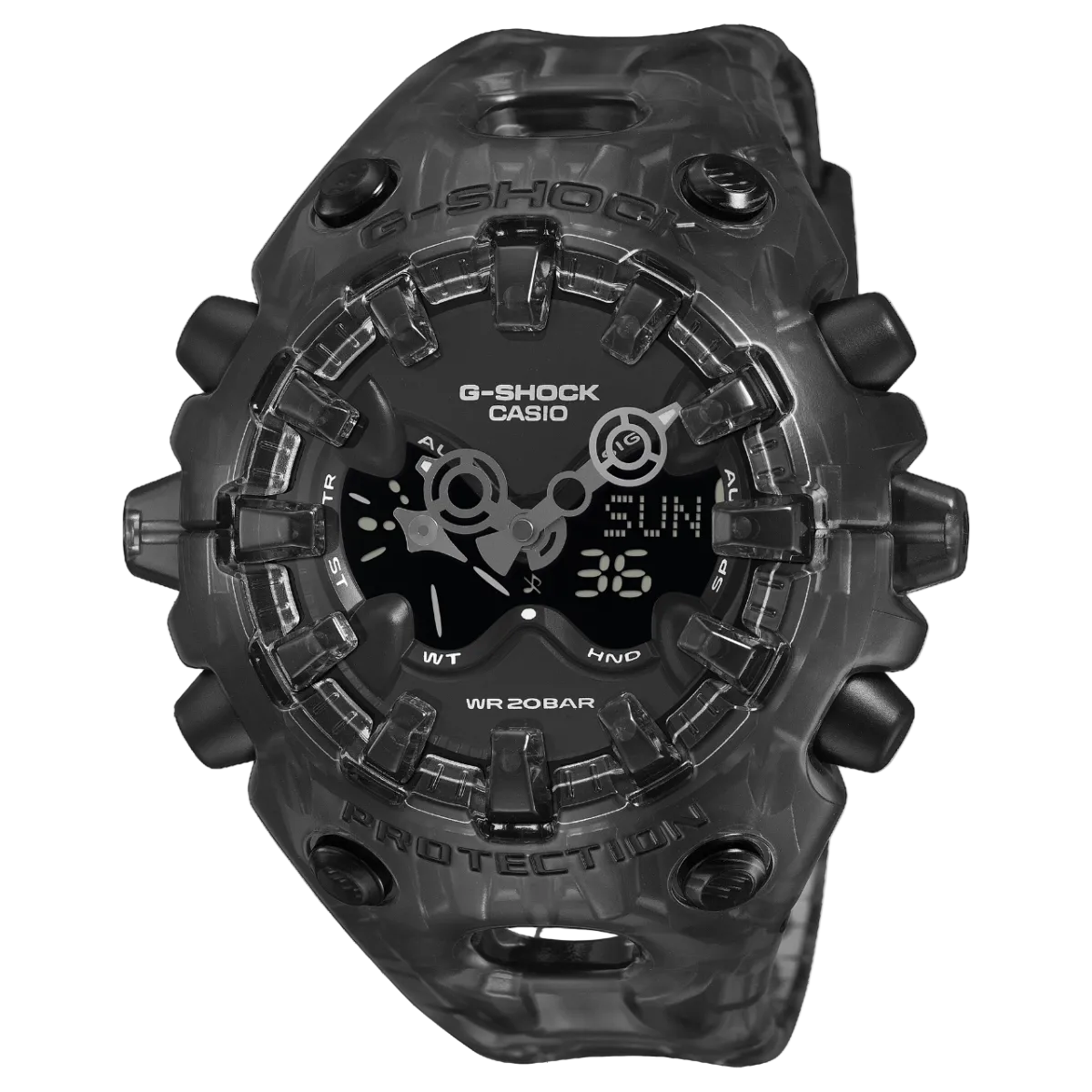 G-SHOCK GA-V01SKE-8A Analog-Digital Gray Y2K Inspired Shock-Resistant Watch