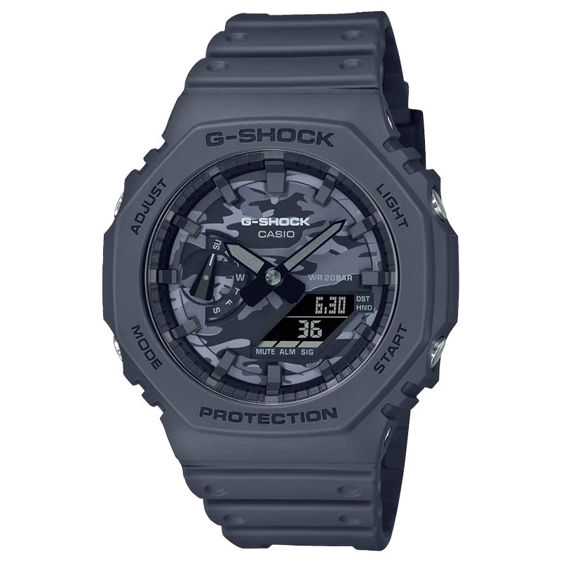 G-SHOCK GA2100CA-8A DIAL CAMO WATCH