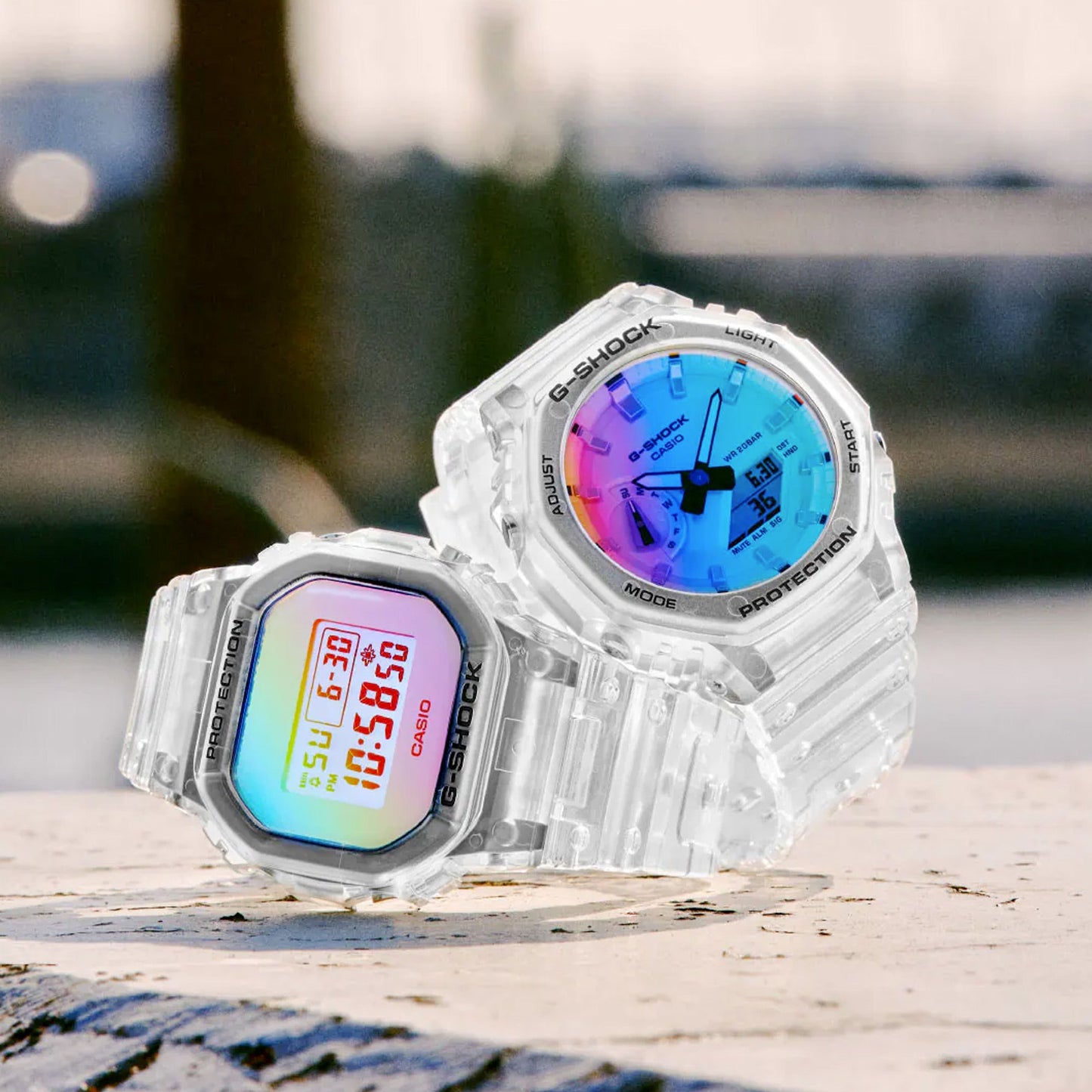 G-SHOCK GA2100SRS-7A Iridescent Color Watch