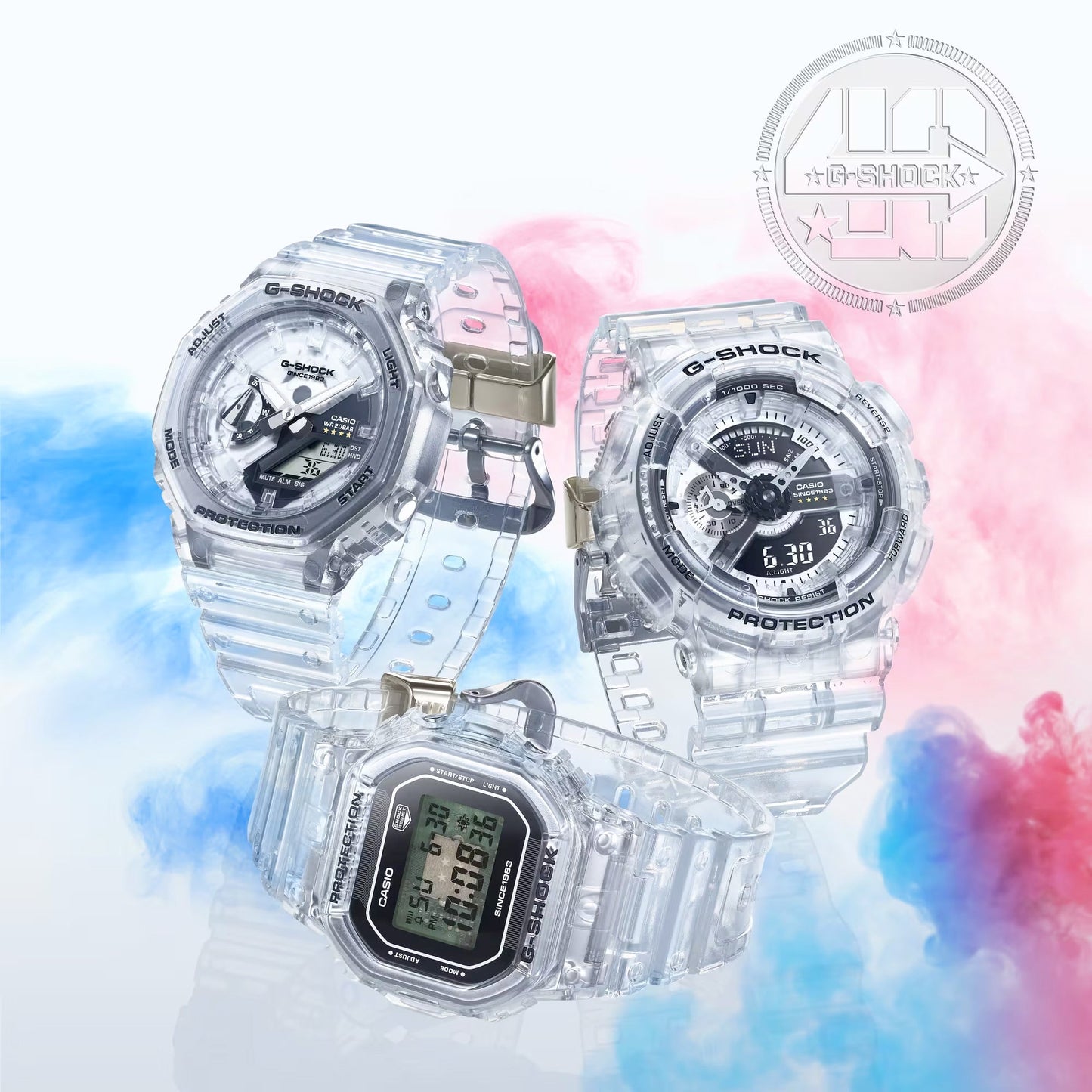 G-SHOCK GA2140RX-7A CLEAR REMIX SERIES Watch