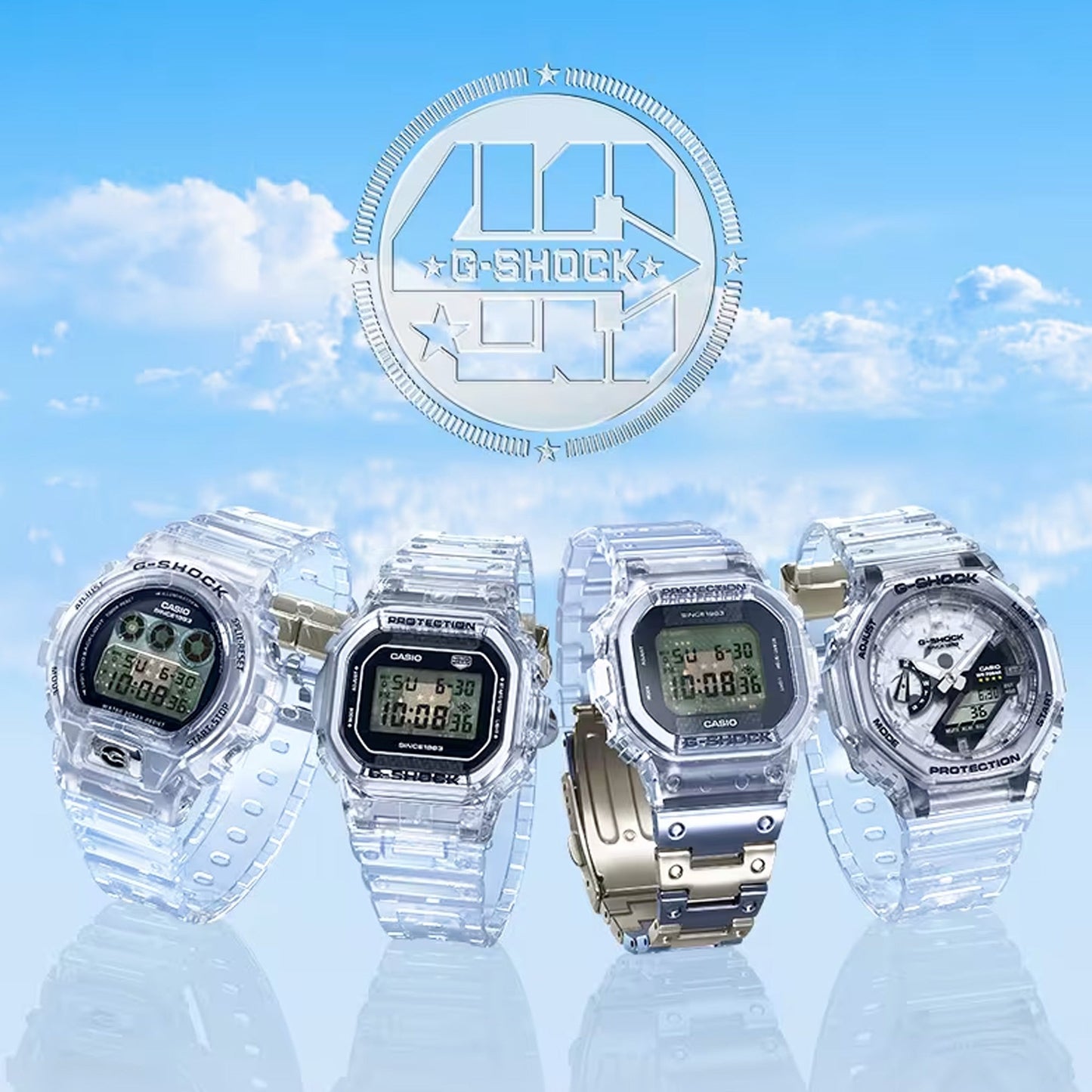 G-SHOCK GA2140RX-7A CLEAR REMIX SERIES Watch