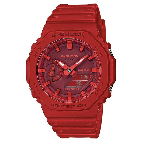 gshock GA2100-4A carbon core mens anadigi watch